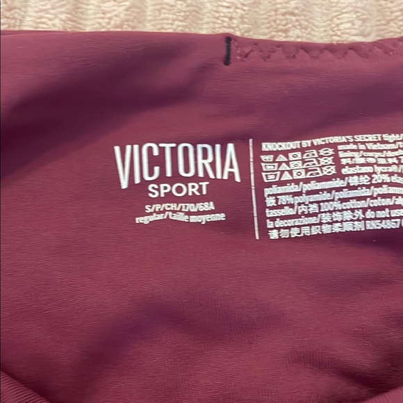 Victoria's Secret Burgundy Leggings - Picture 3 of 6